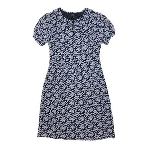 J. Crew Factory Bow Tie Peter Pan Cap Sleeve Dress